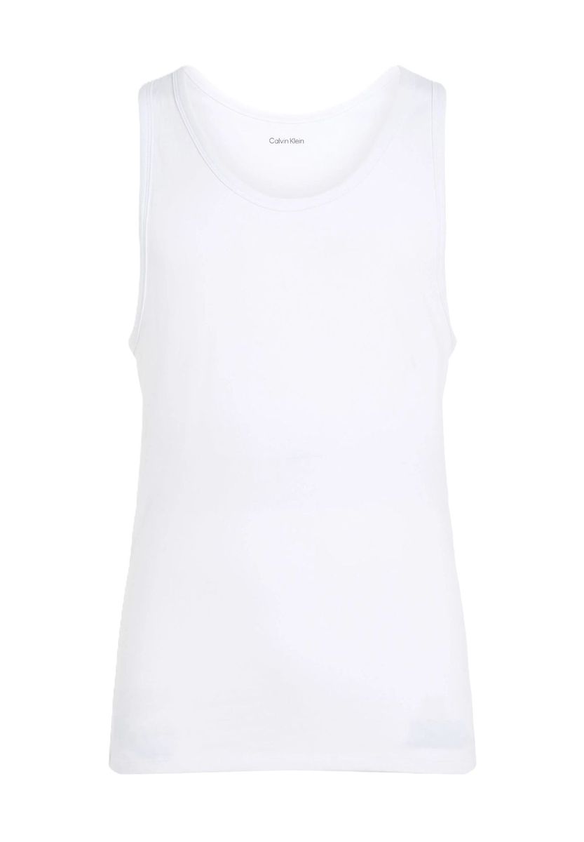 Klassisches weißes Baumwoll-Tanktop