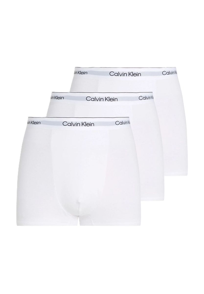 Klassische weiße Herren-Boxershorts Set