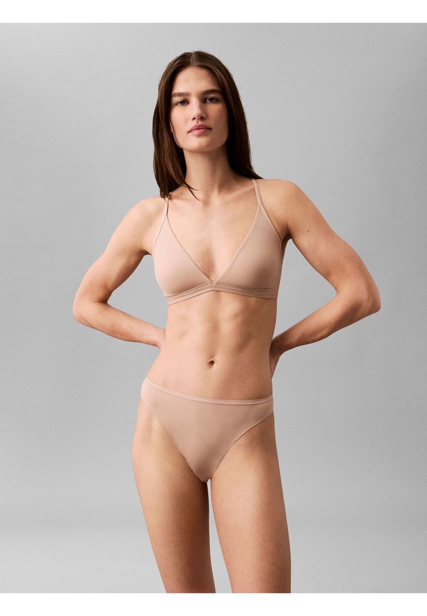 Minimalistischer beiger Tanga