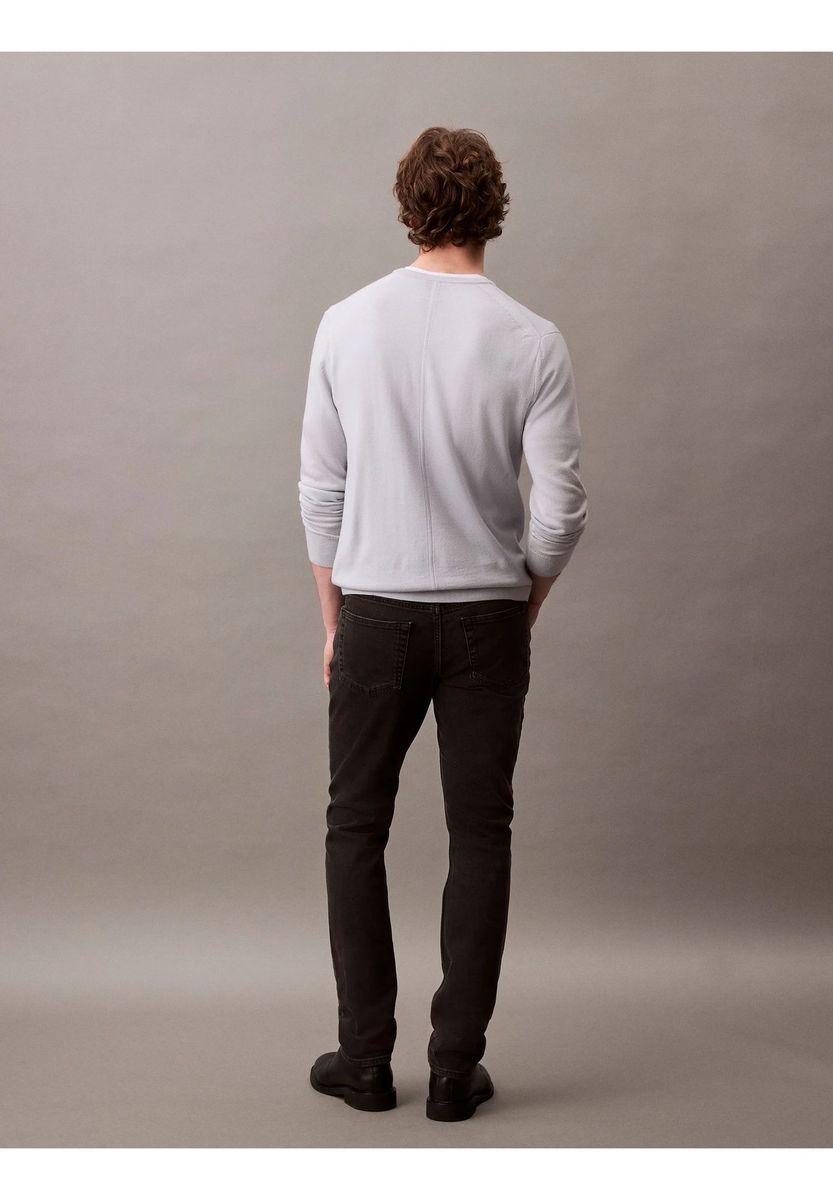 Klassische Slim-Fit Schwarze Jeans