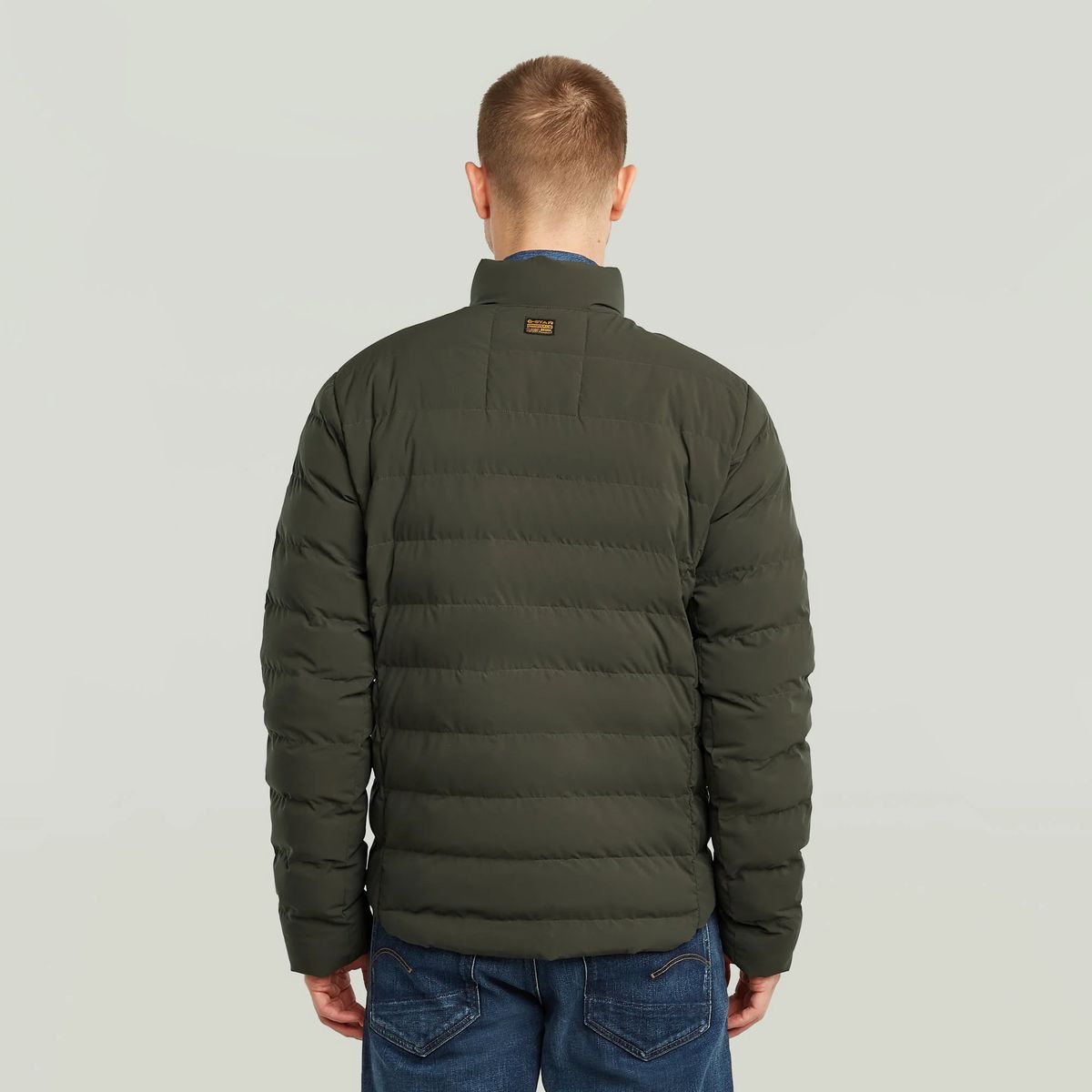 Herren Gesteppte Leichte Pufferjacke
