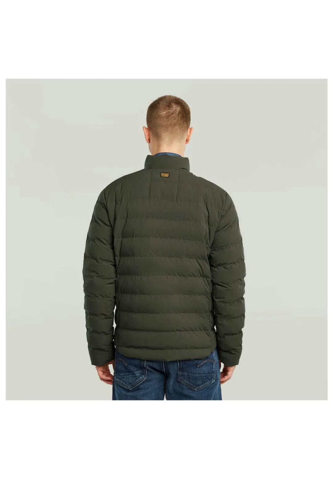 Herren Gesteppte Leichte Pufferjacke