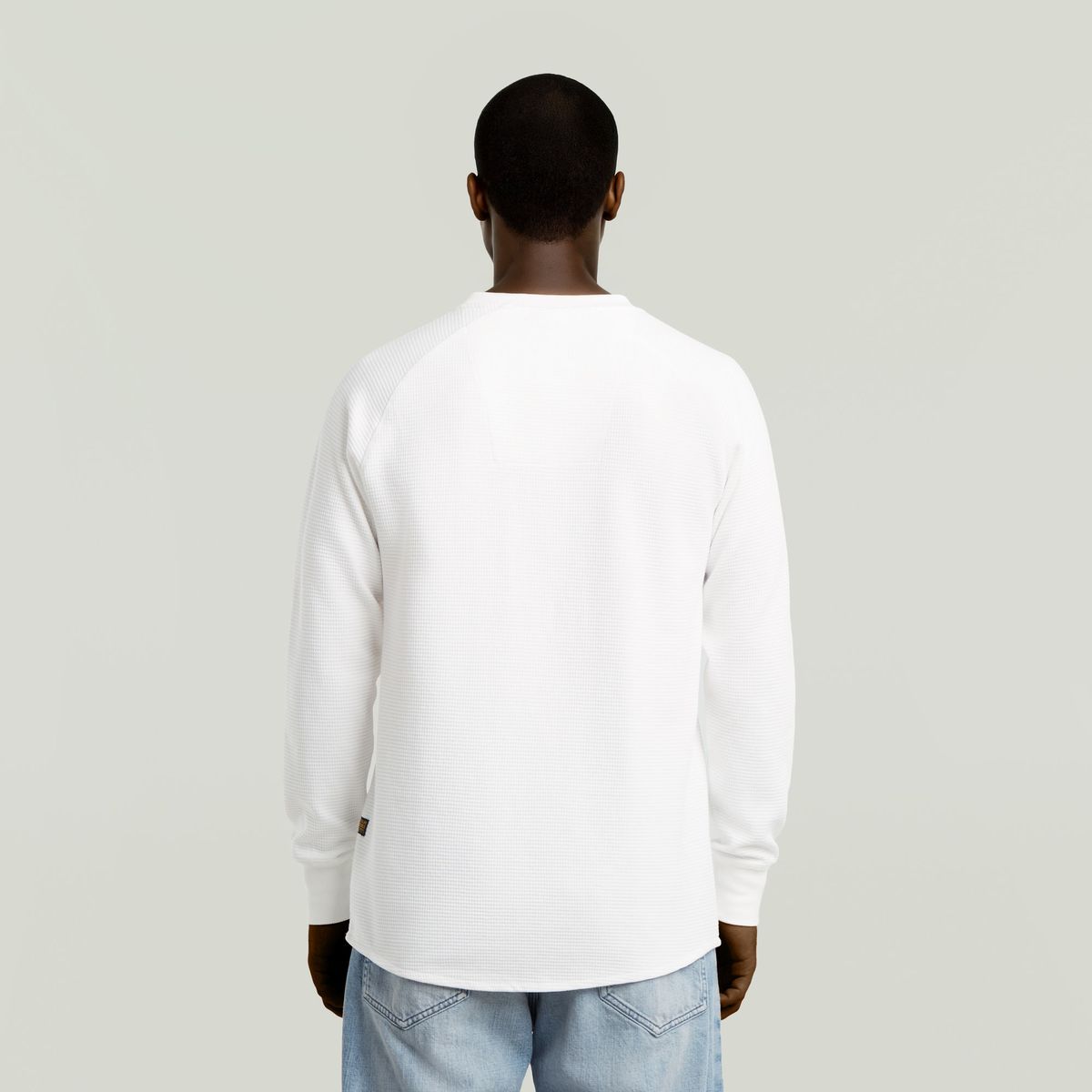 Herren Langarmshirt mit Rundhalsausschnitt