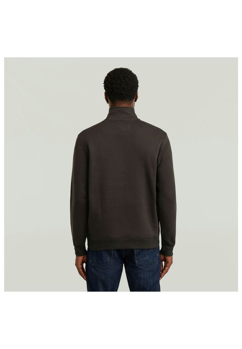 Herren Sweatshirt mit Stehkragen und Reißverschluss