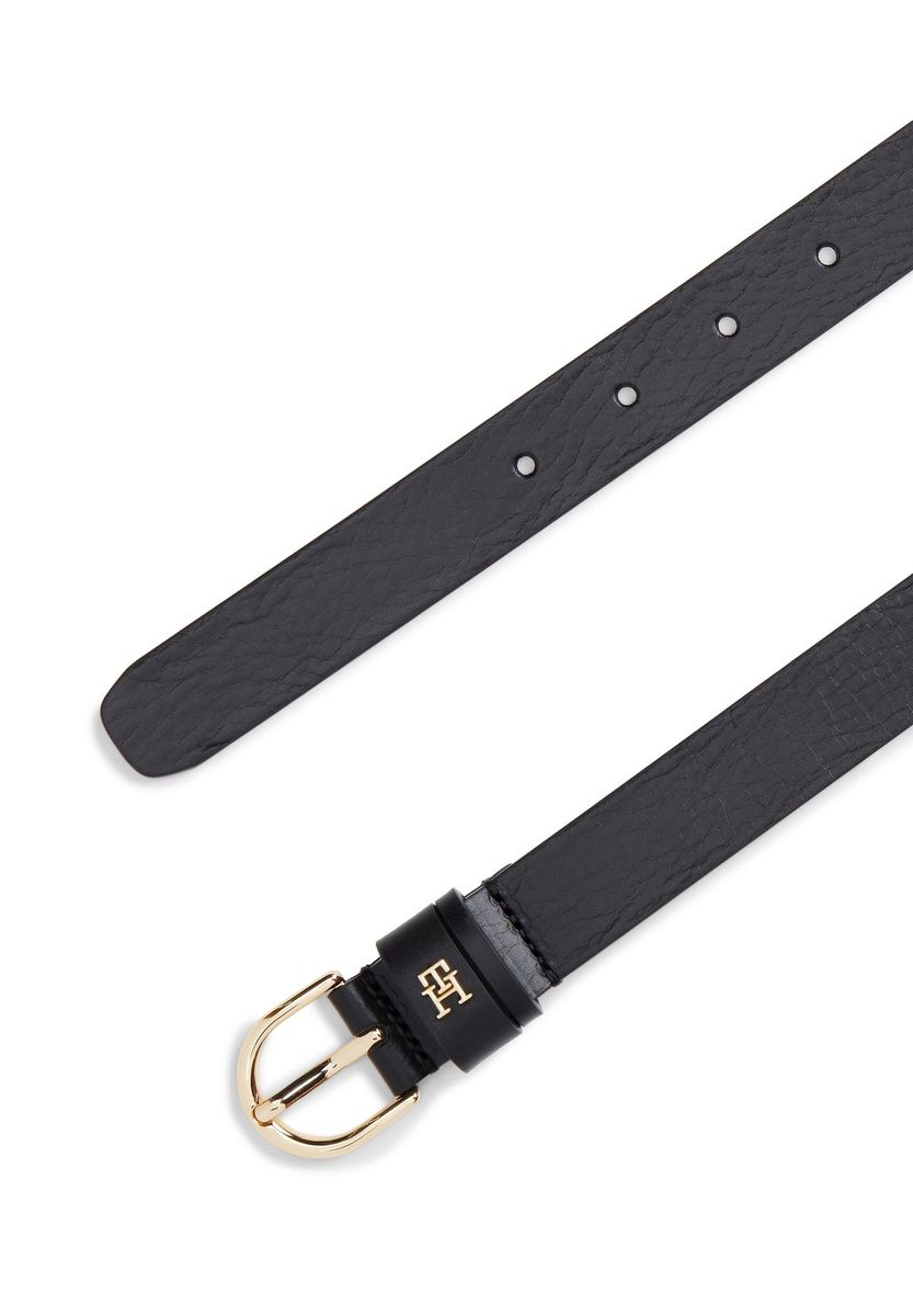 Ledergürtel mit goldener Schnalle