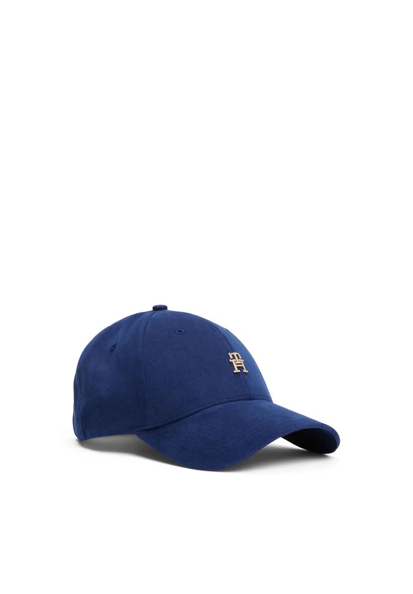 TOMMY HILFIGER Cap "Elevated Chic", Emblem, für Damen, blau, OneSize