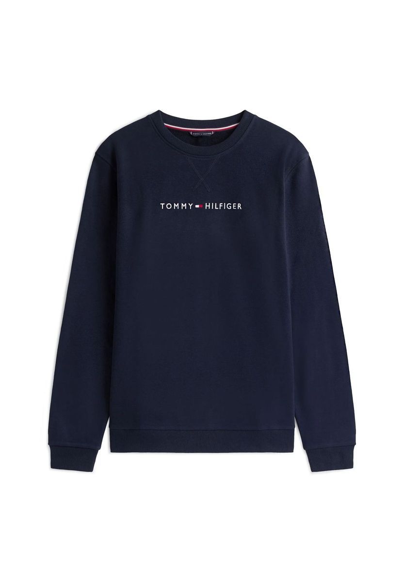 Klassisches Marineblaues Logo-Sweatshirt