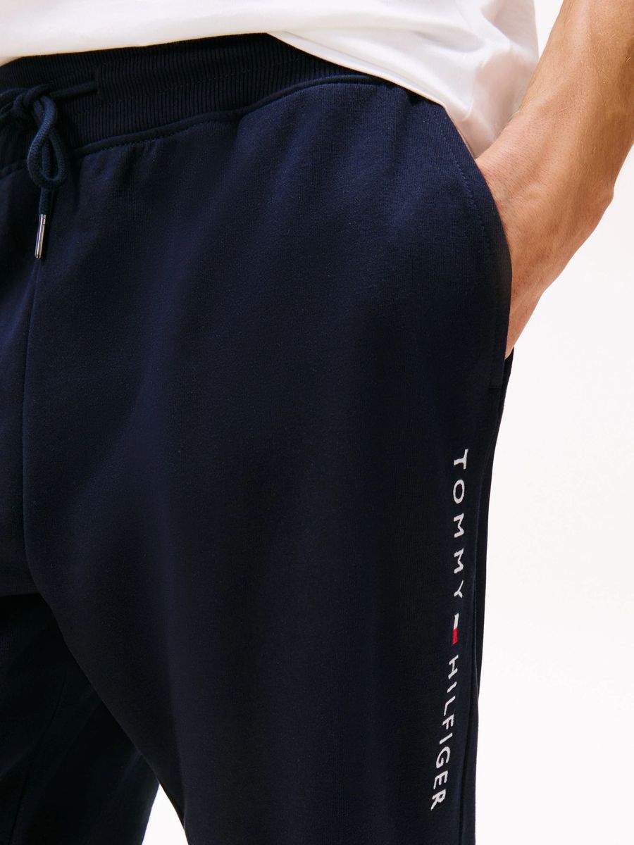 TOMMY HILFIGER Loungewear-Hose "ORIGINAL", Eingrifftaschen, für Herren, blau, S