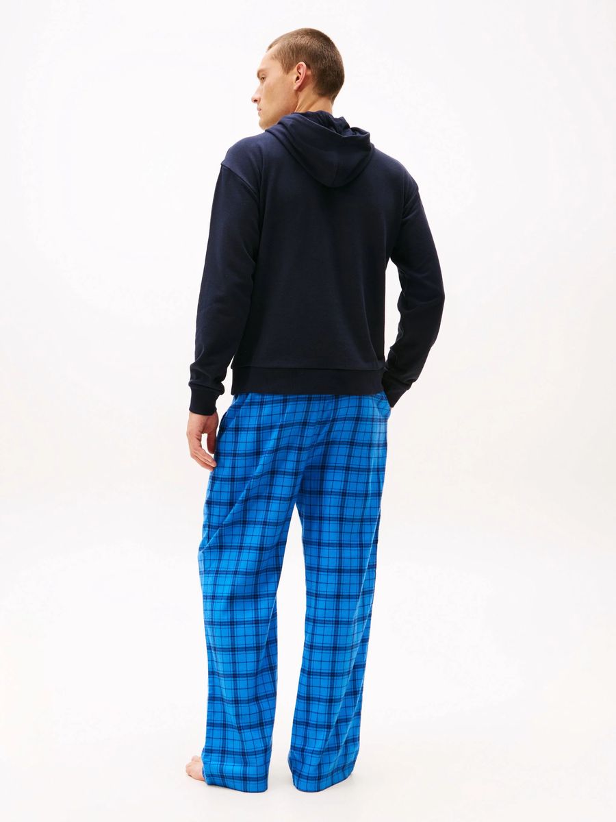 TOMMY HILFIGER Original Loungewear-Oberteil, Kapuze, für Herren, blau, M