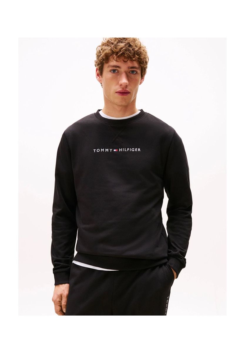 Klassisches Loungewear-Sweatshirt mit Logo-Print