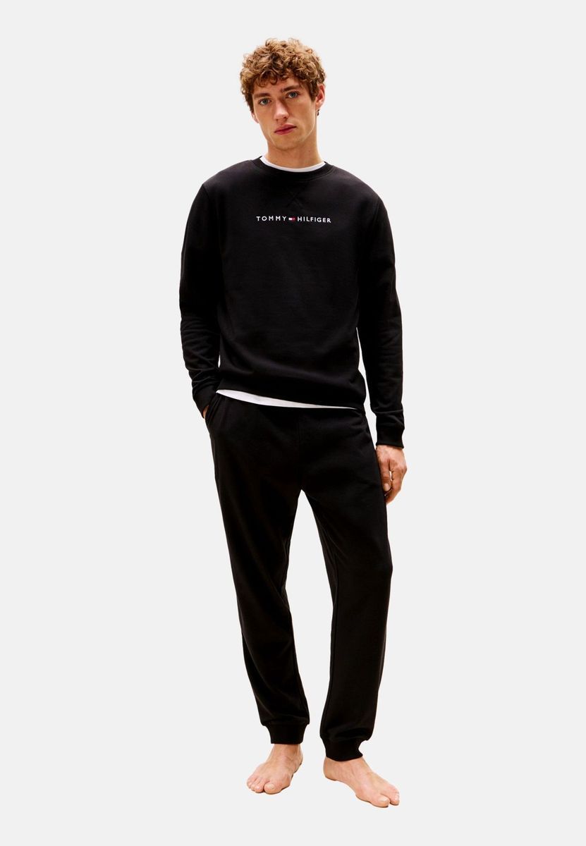 Klassisches Loungewear-Sweatshirt mit Logo-Print