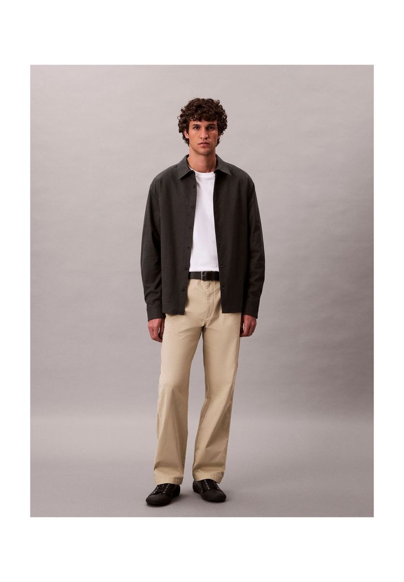 Calvin Klein Jeans Chino-Hose, Eingrifftaschen, für Herren, beige, 31/32