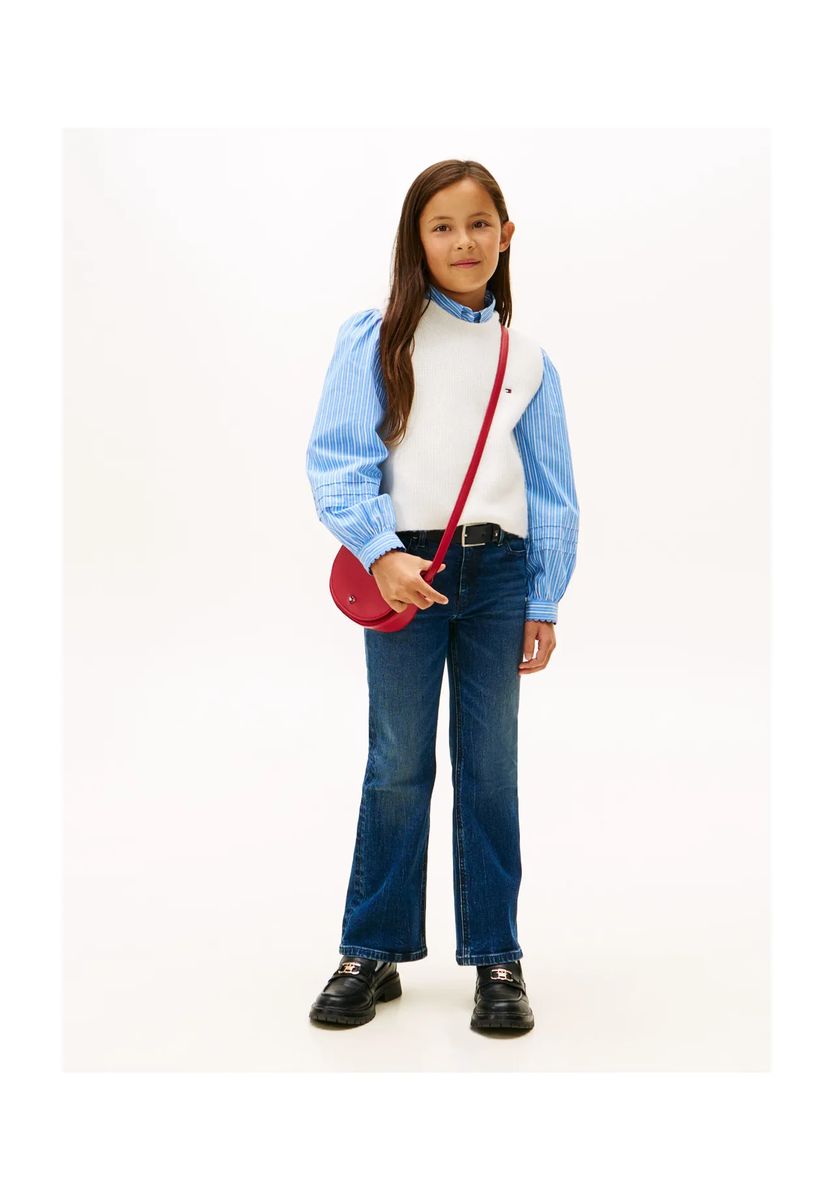 TOMMY HILFIGER Jeans, 5-Pocket, für Kinder, blau, 98