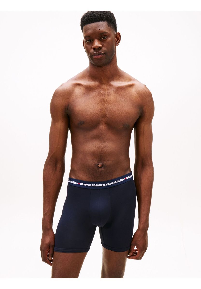 Logo-Bund Herren-Boxershorts Set