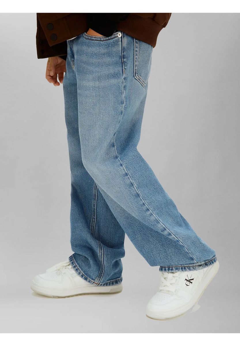 Calvin Klein Jeanshose, 5-Pocket, für Kinder, blau, 164