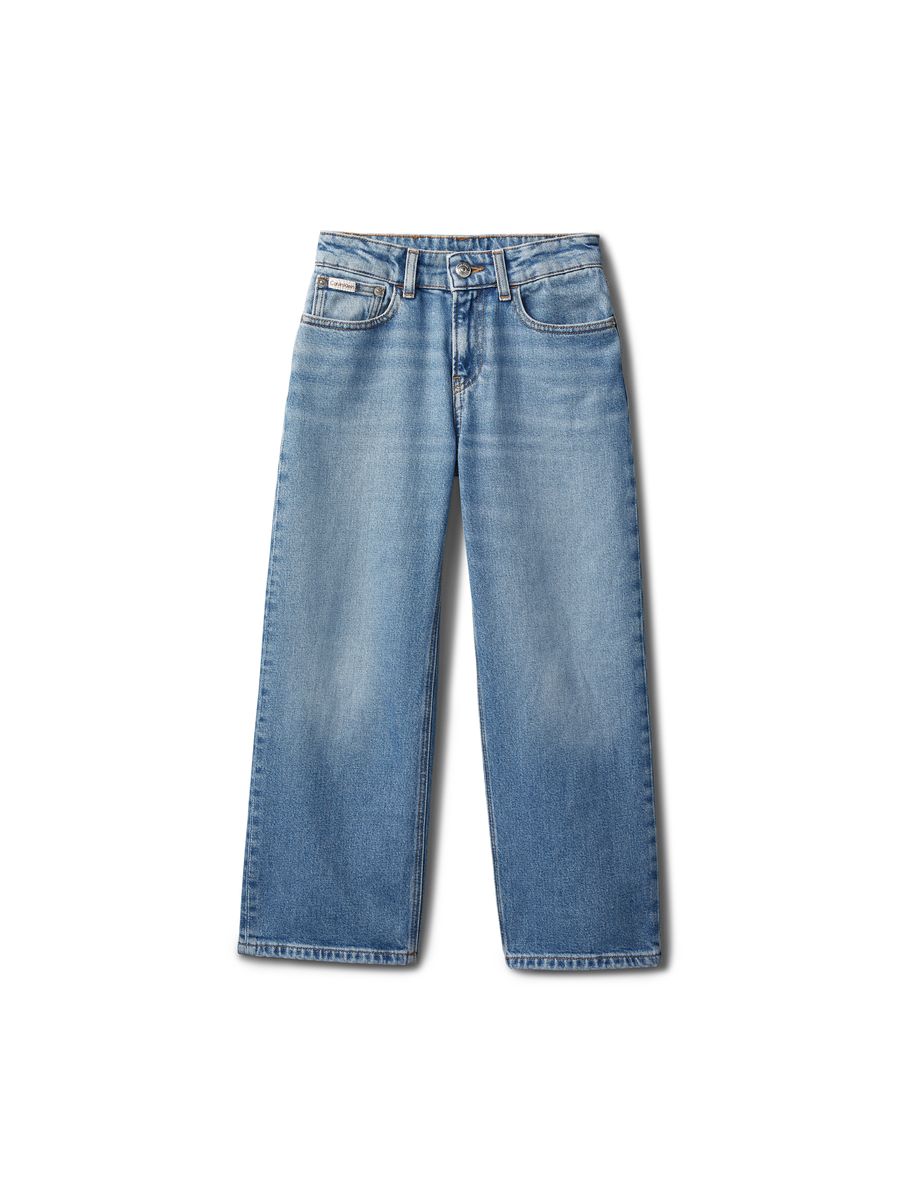 Calvin Klein Jeanshose, 5-Pocket, für Kinder, blau, 164