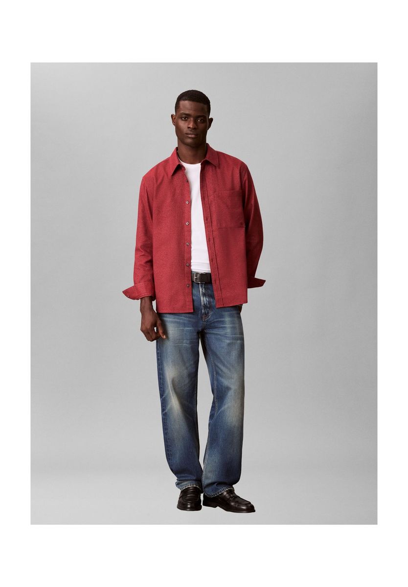 Klassisches Flanell Langarmhemd