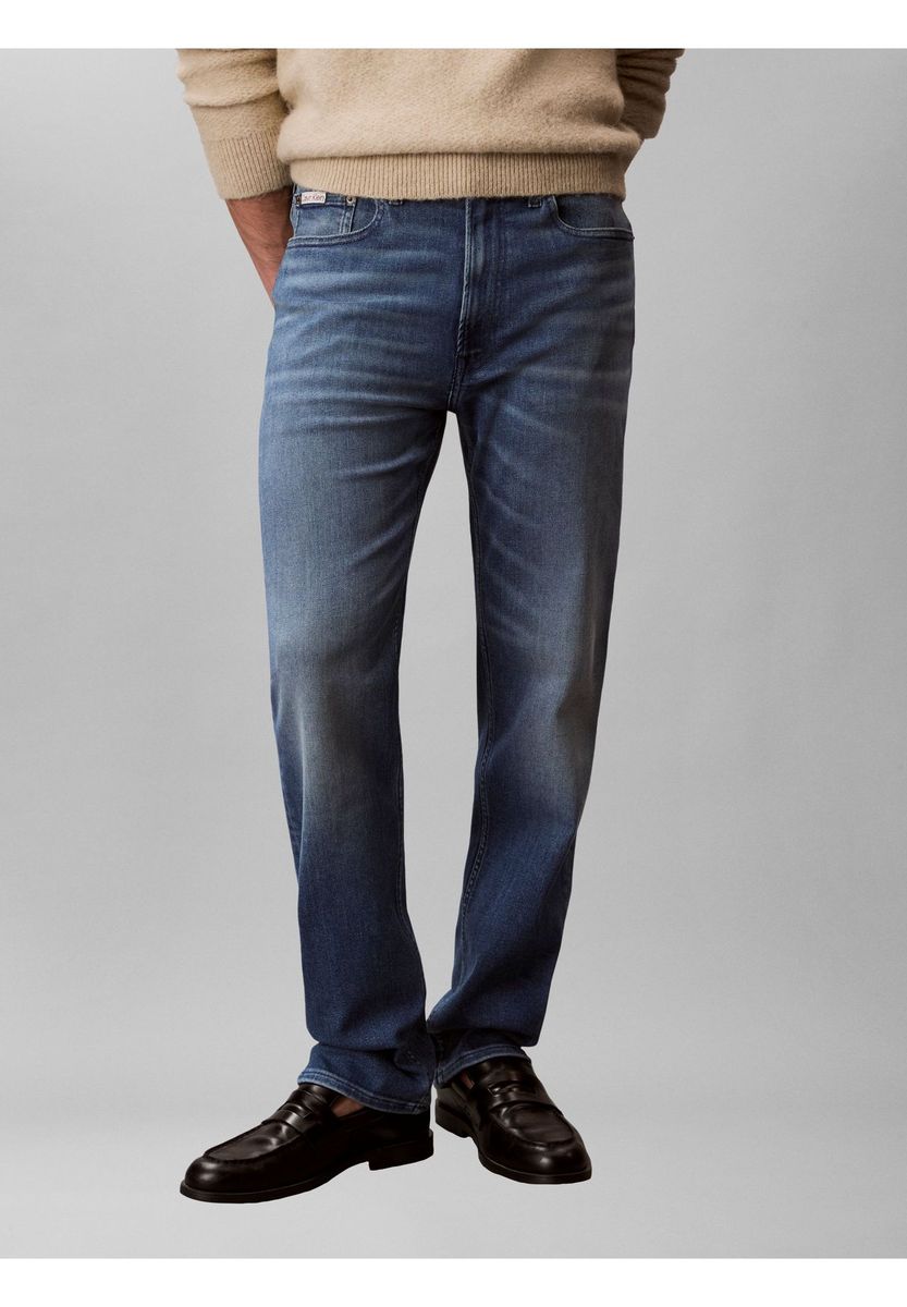 Calvin Klein Jeans Jeanshose, 5-Pocket, für Herren, blau, 34/30