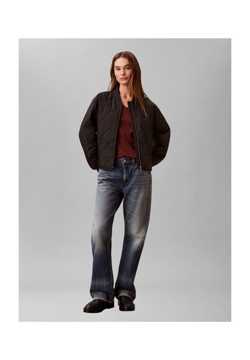 Gesteppte leichte Bomberjacke