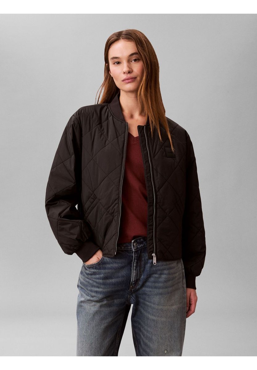 Gesteppte leichte Bomberjacke