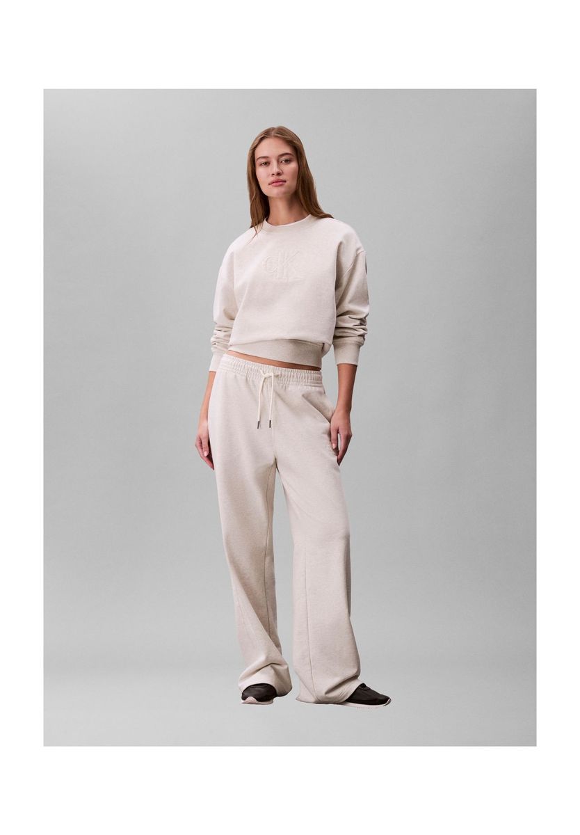 Sweatshirt mit entspannter Passform und geprägtem Logo