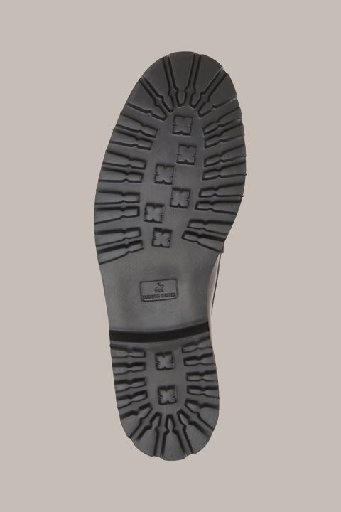 Windsor by Ludwig Reiter Braune Leder Penny Loafers mit Profilsohle