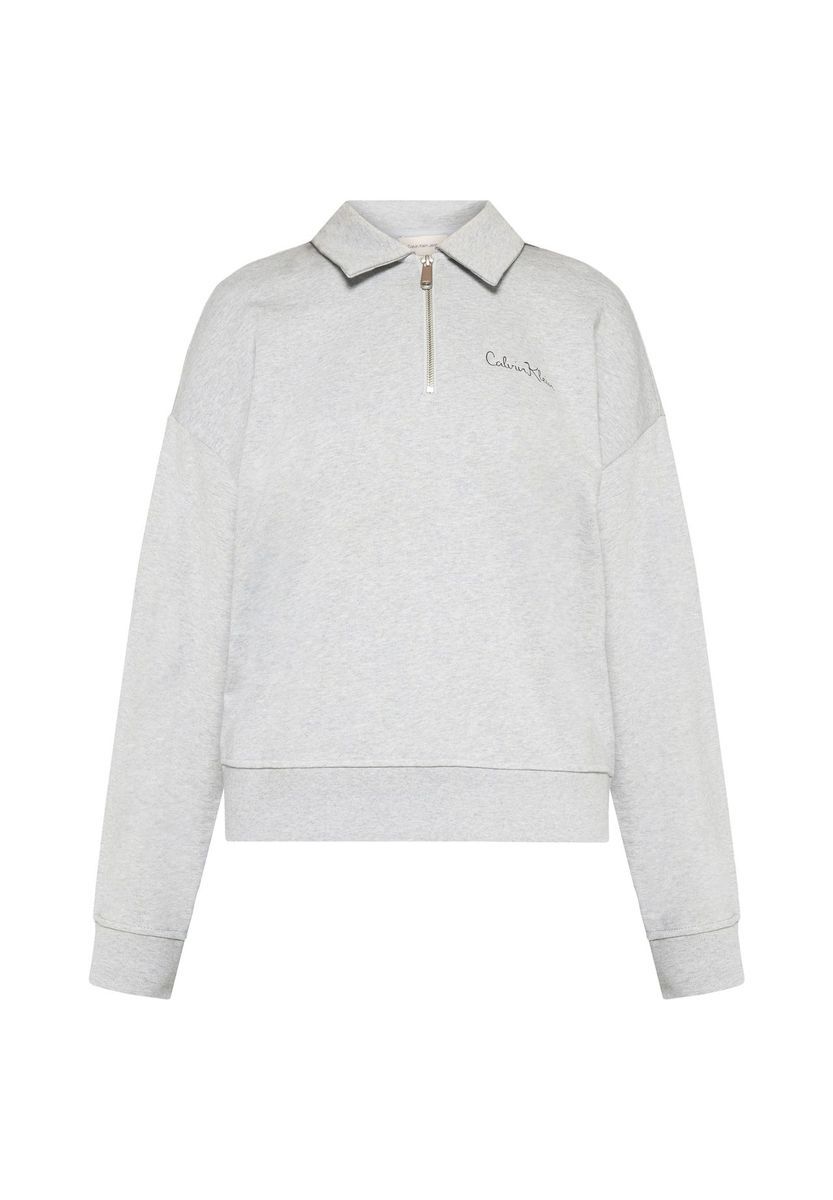 Damen Sweatshirt mit Reißverschlusskragen