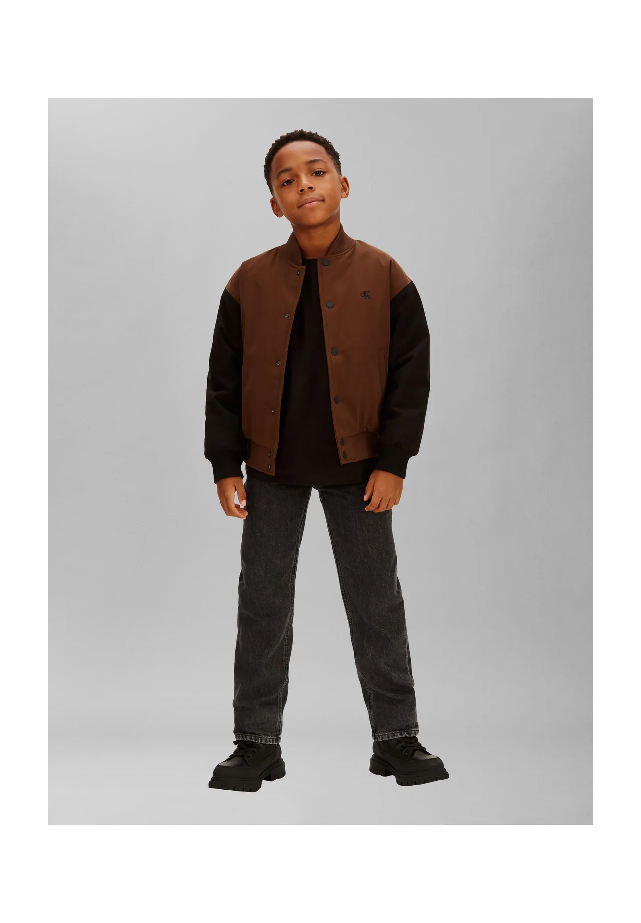 Calvin Klein Jeanshose, 5-Pocket, für Kinder, blau, 176