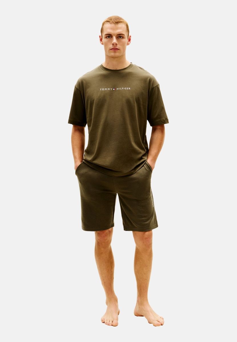 Klassisches Logo-besticktes Baumwoll-T-Shirt