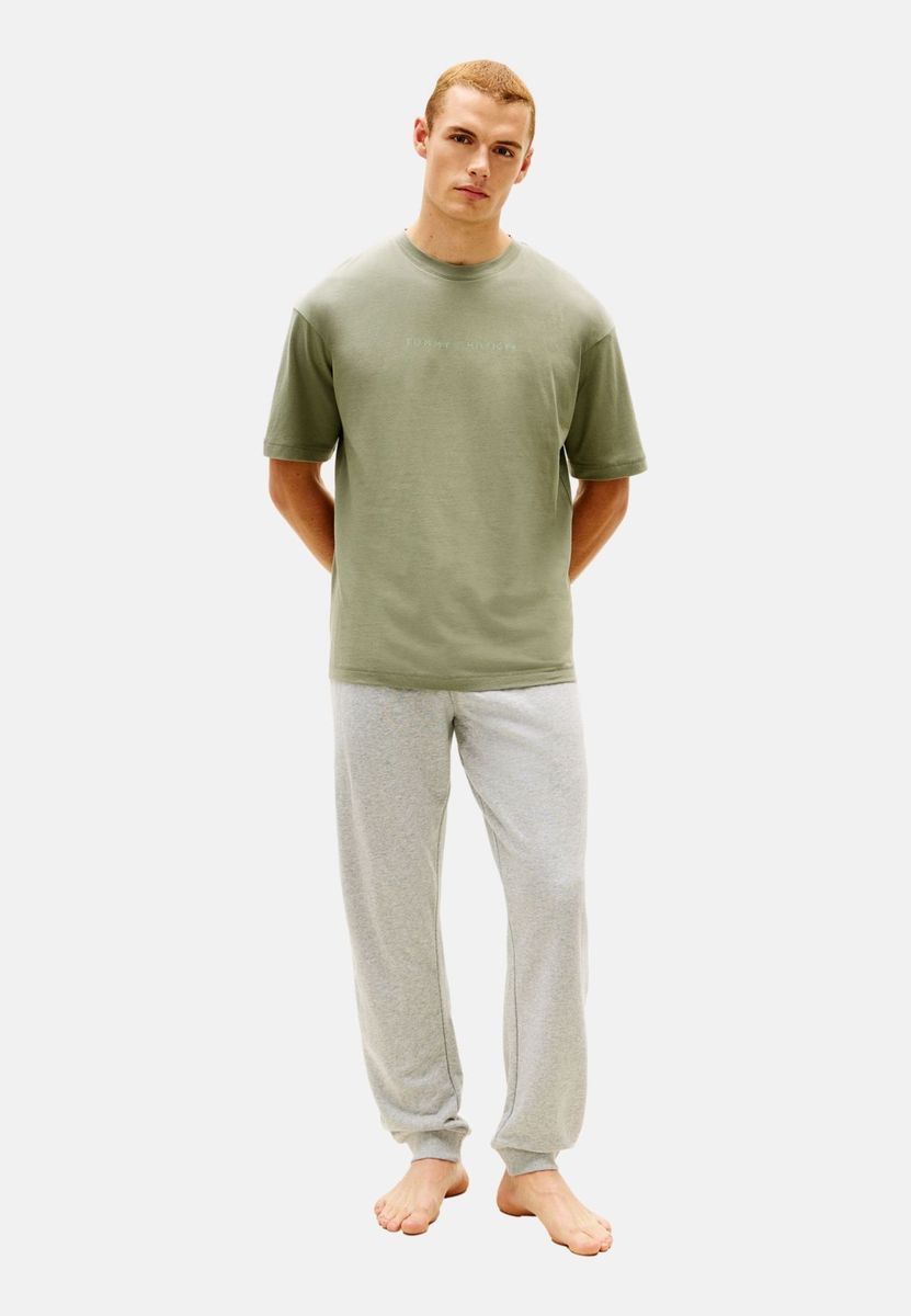 Klassisches Rundhals Logo T-Shirt