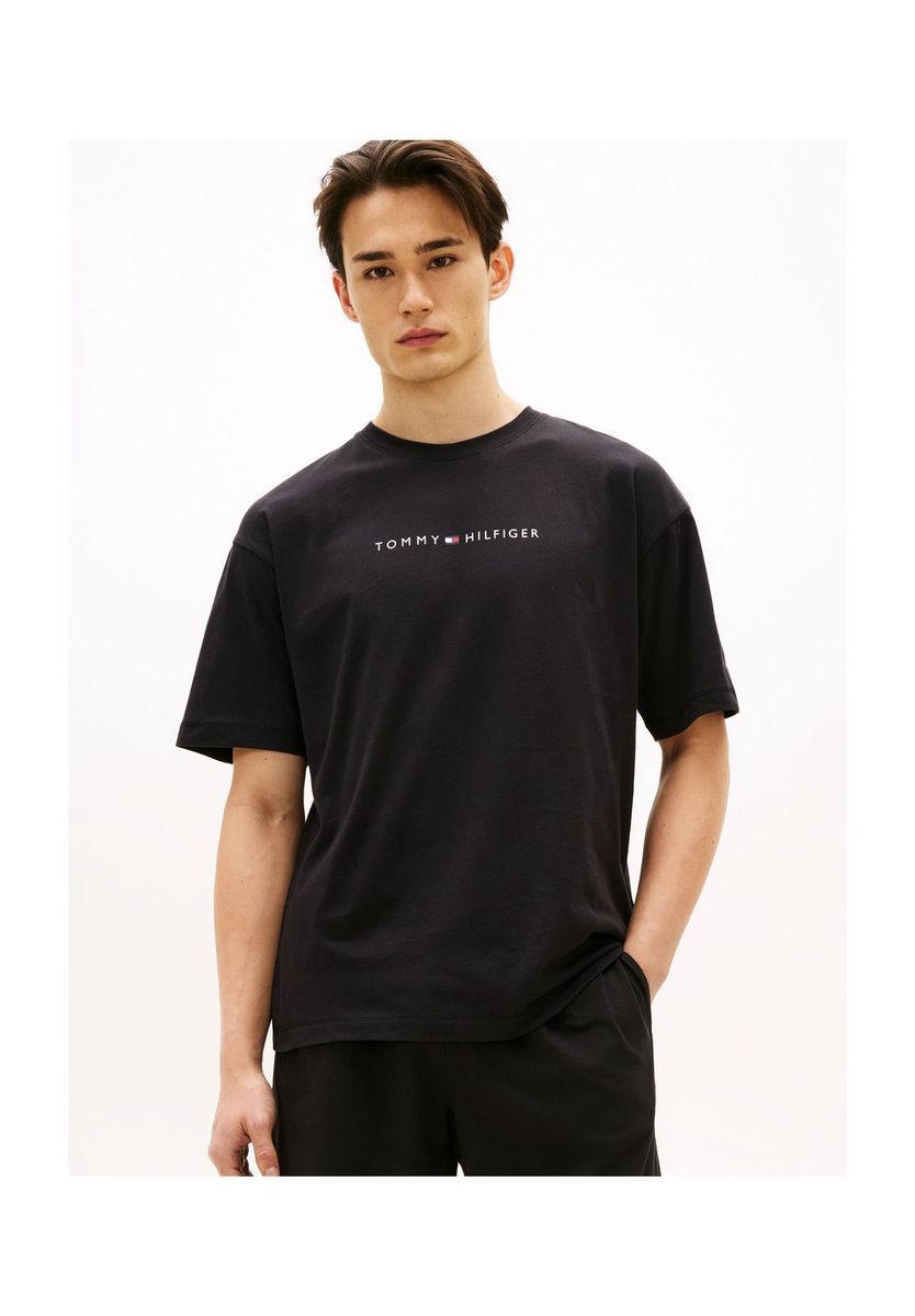 Locker geschnittenes T-Shirt mit Logo-Grafik