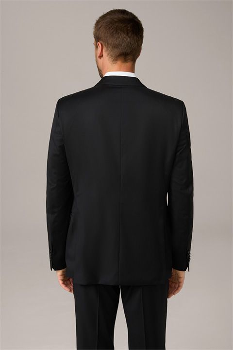 Windsor Sera Schwarzes Uni Wollsakko Slim Fit
