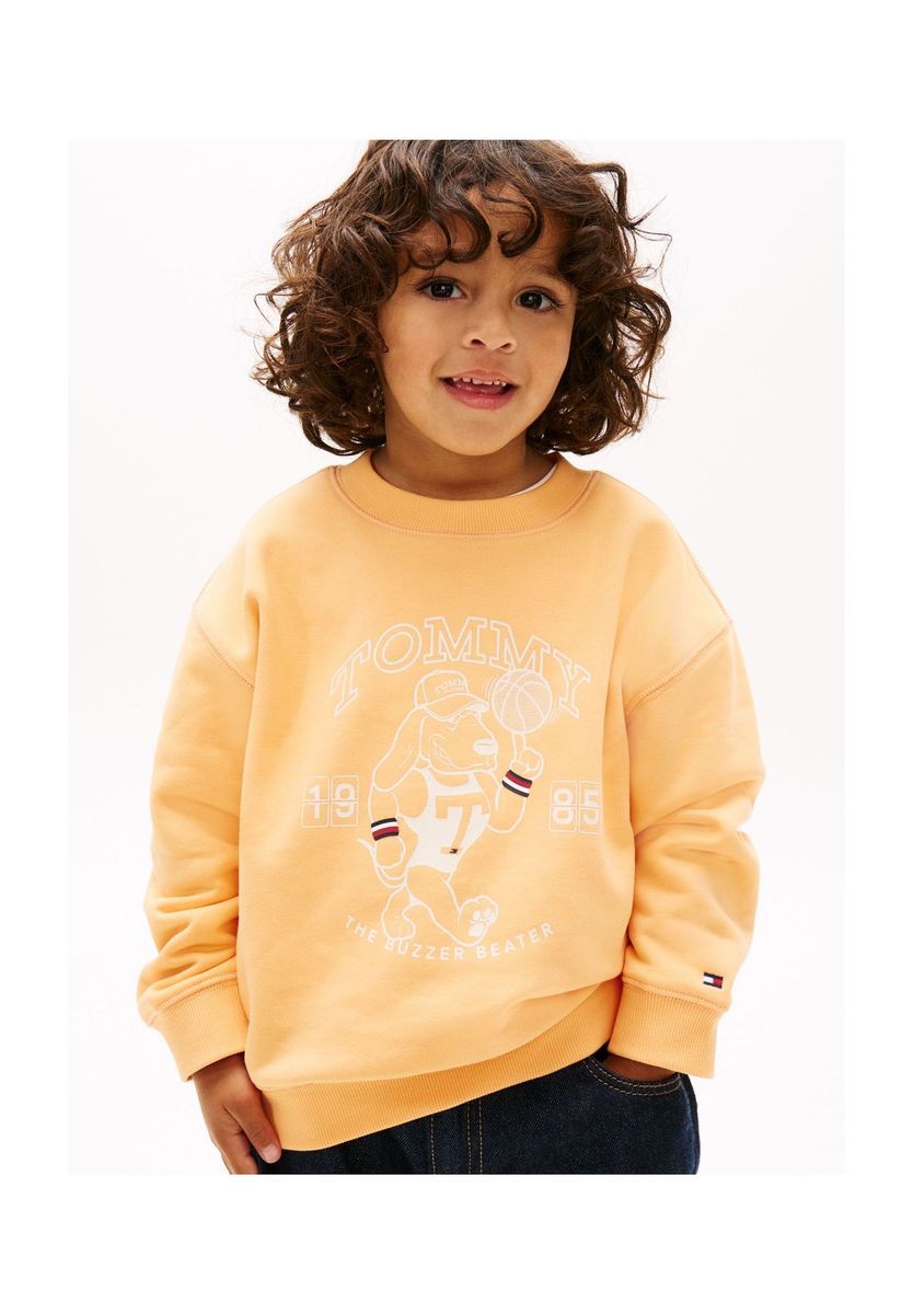 Sweatshirt mit Grafikprint und Rundhalsausschnitt