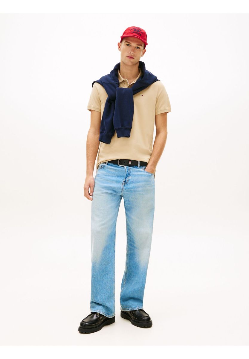 Klassisches Baumwoll-Poloshirt