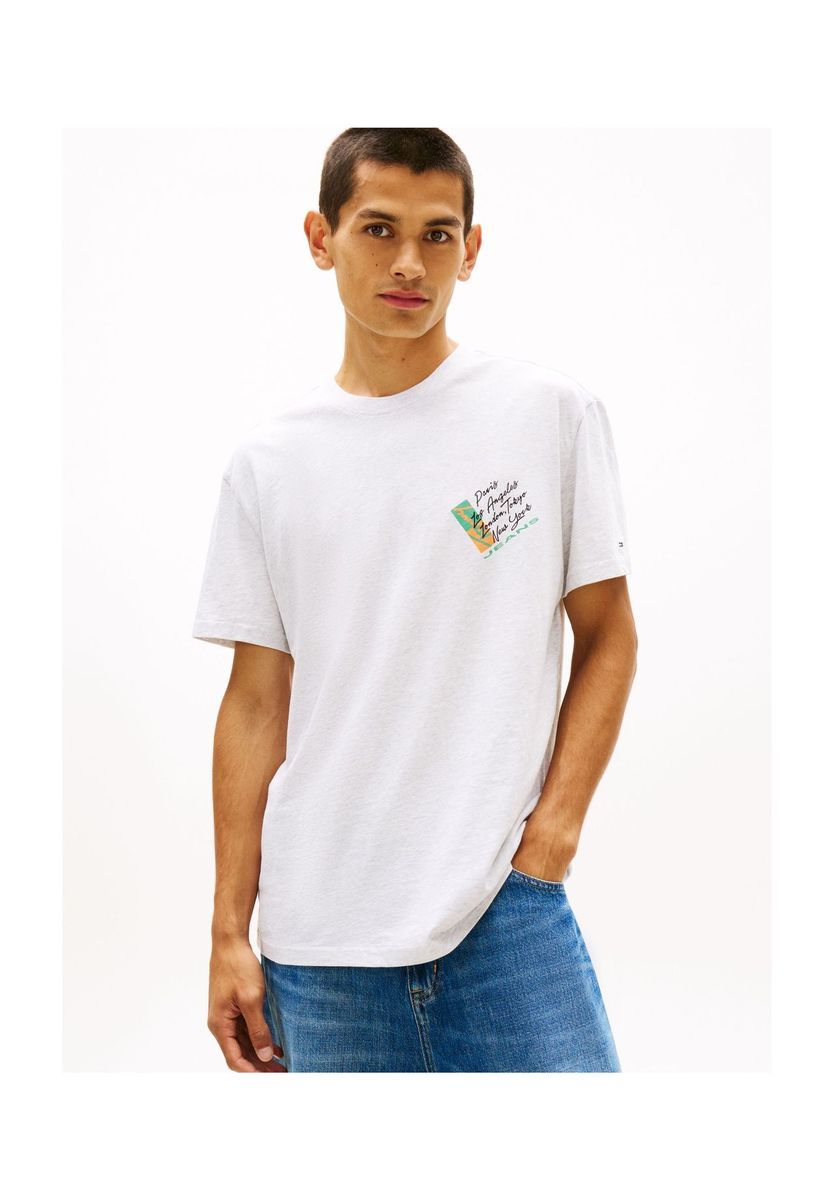 T-Shirt mit Grafikdruck und regulärer Passform