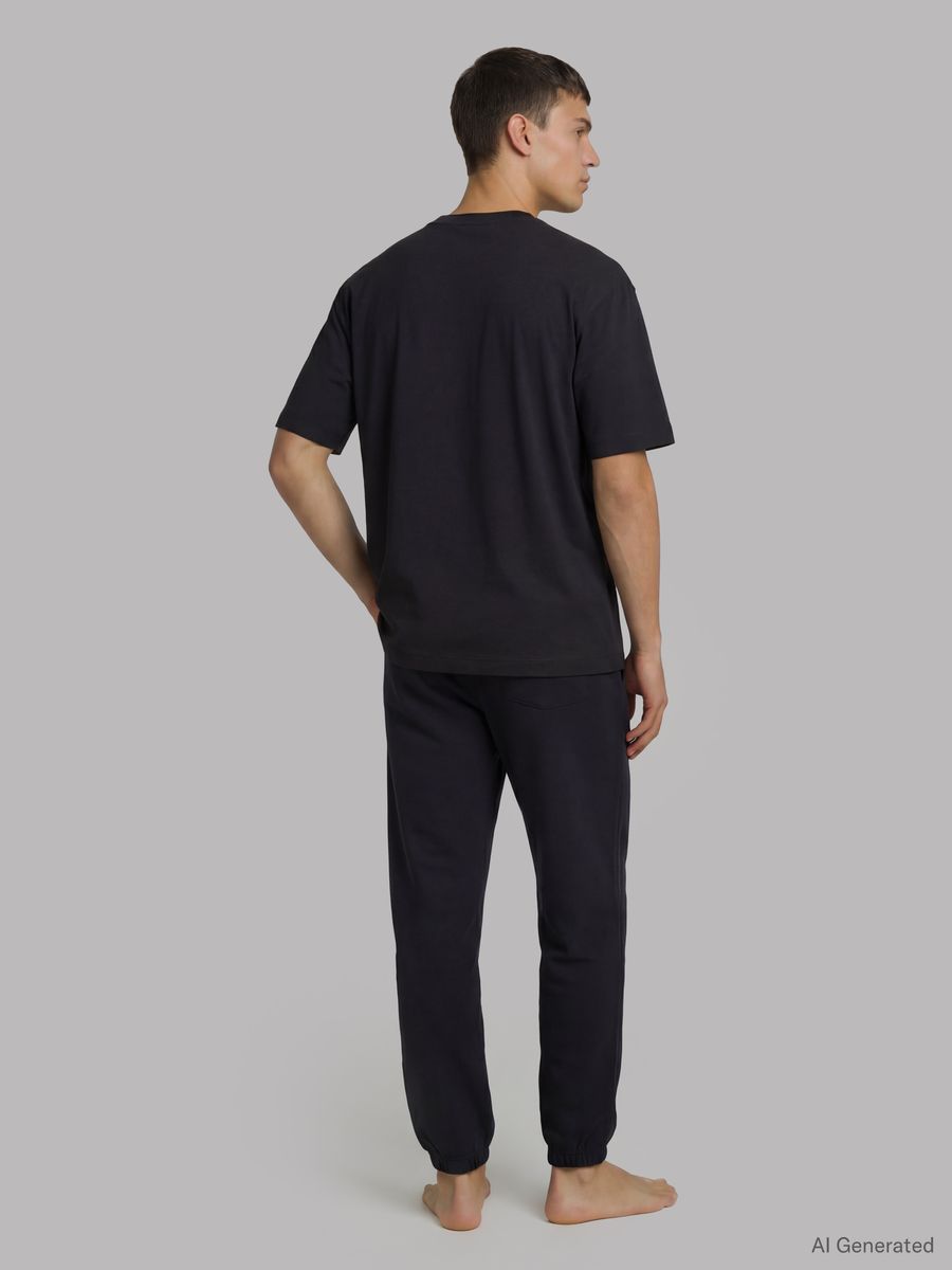 Lässiges Baumwoll-Jersey T-Shirt