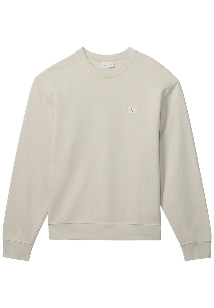 Lässiges Baumwoll-Sweatshirt mit Rundhalsausschnitt