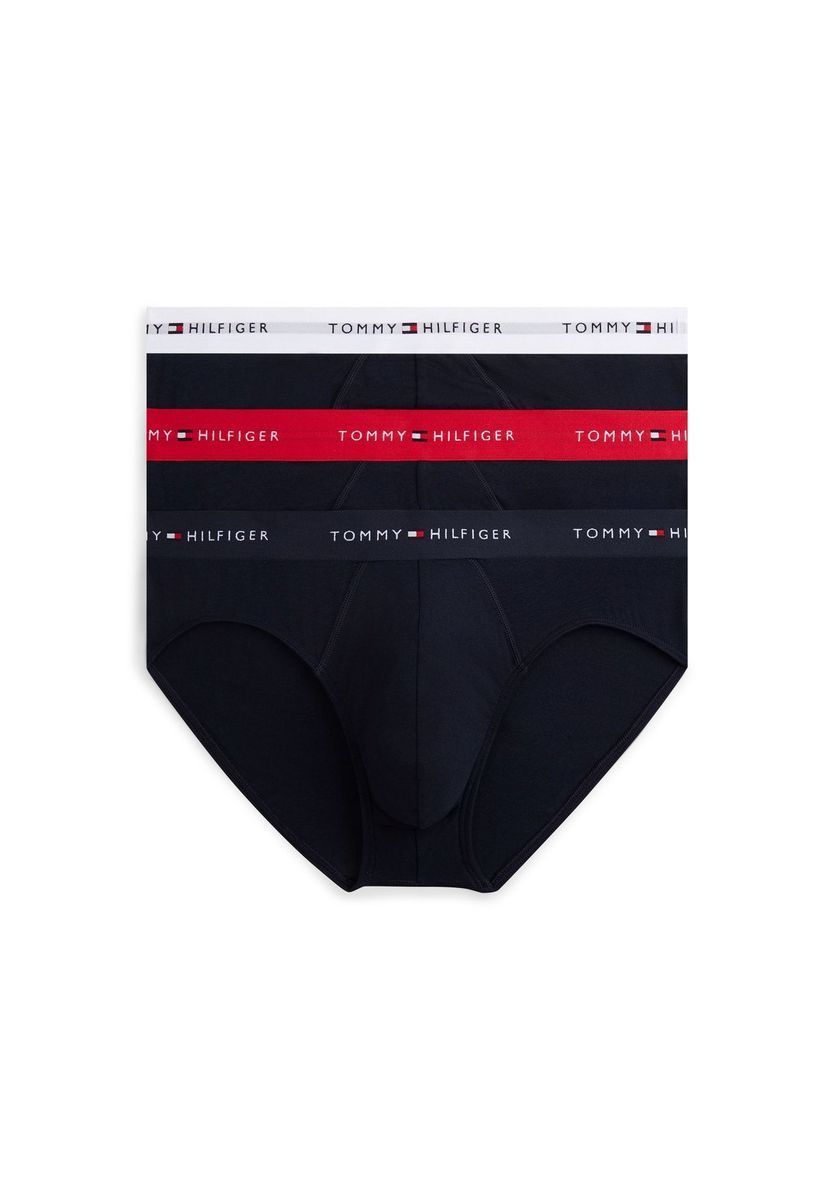 Klassische Herren Baumwollslips Dreierpack