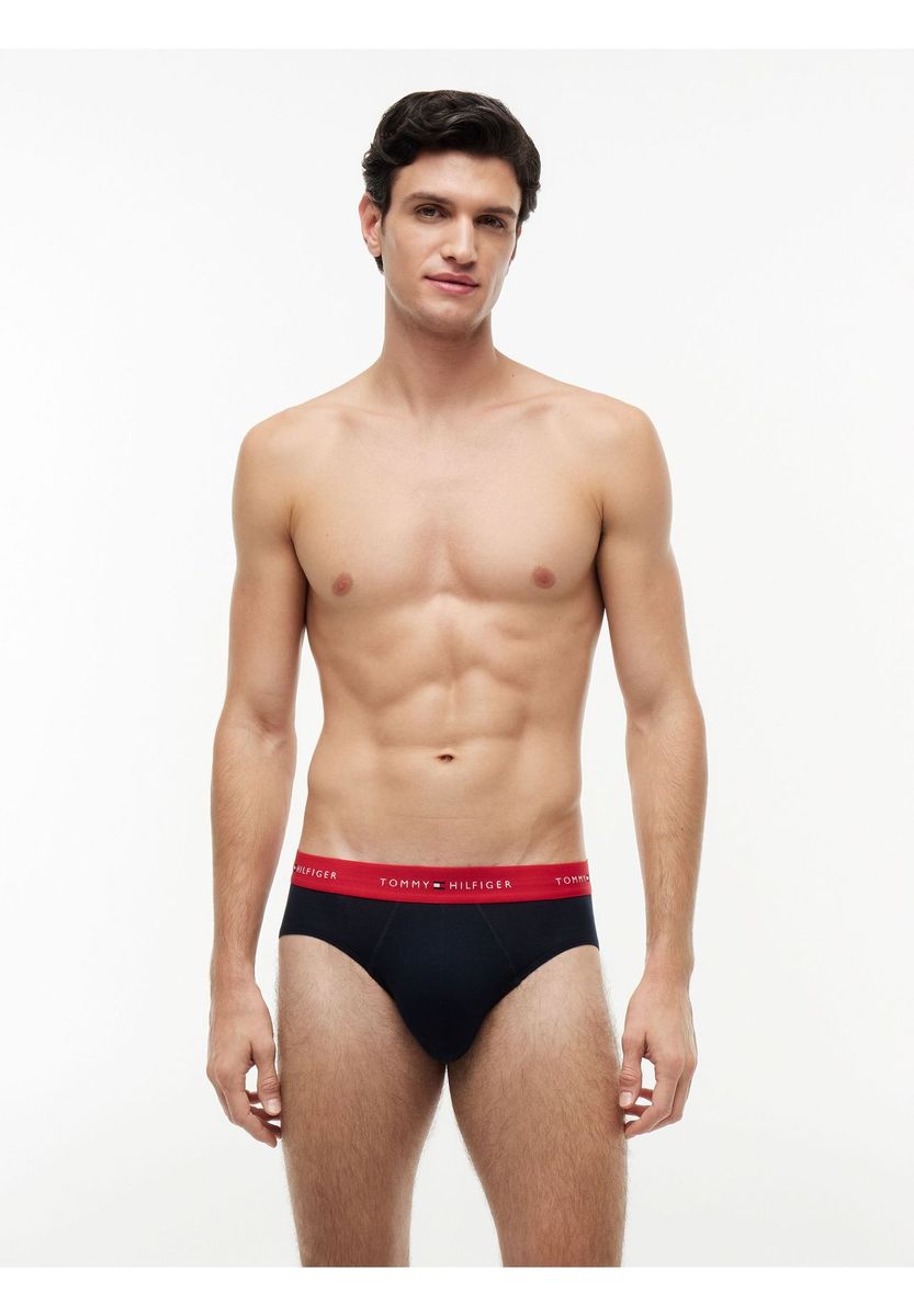 Klassische Herren Baumwollslips Dreierpack