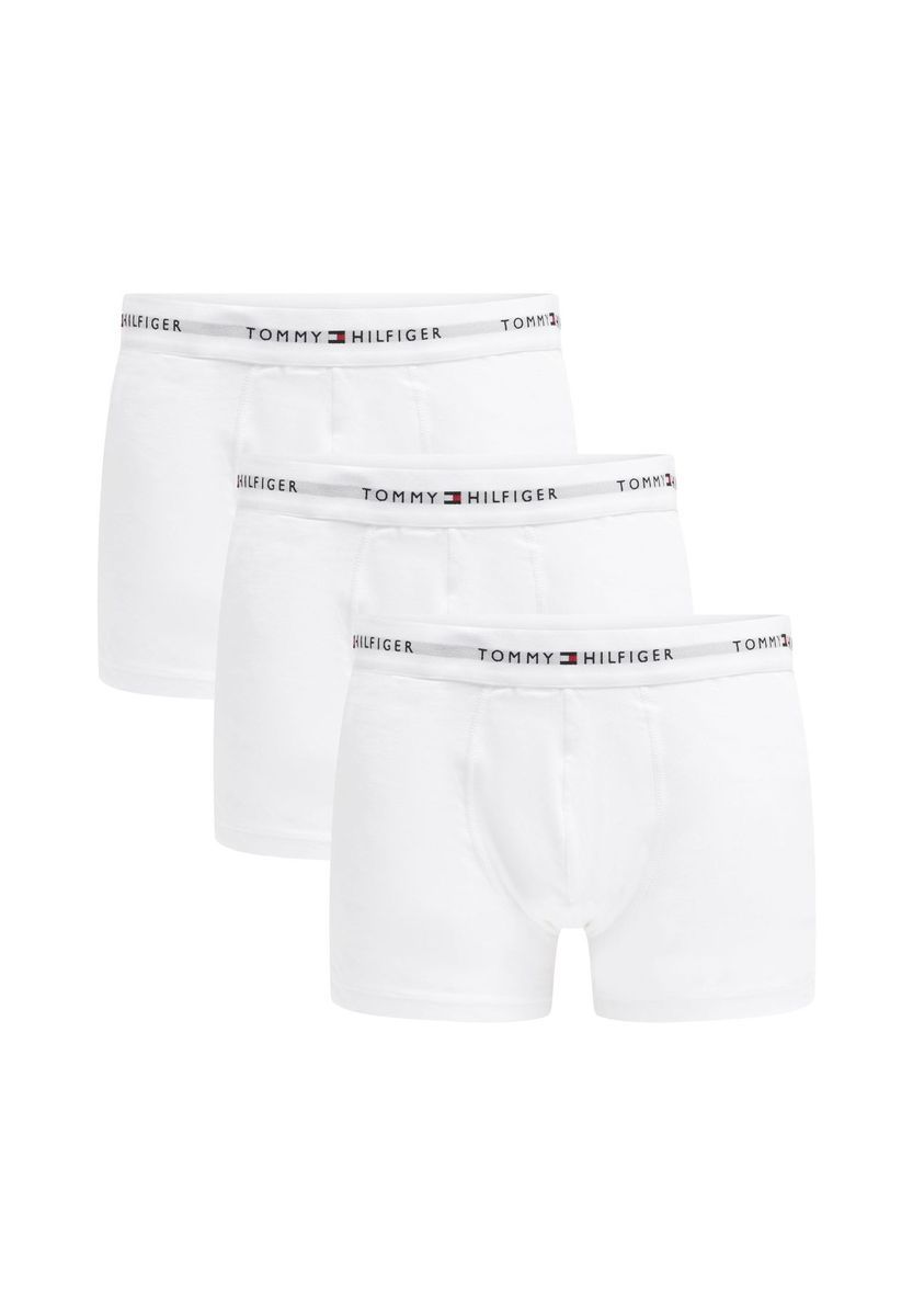 Klassische weiße Herren Trunks Unterwäsche 3er-Pack