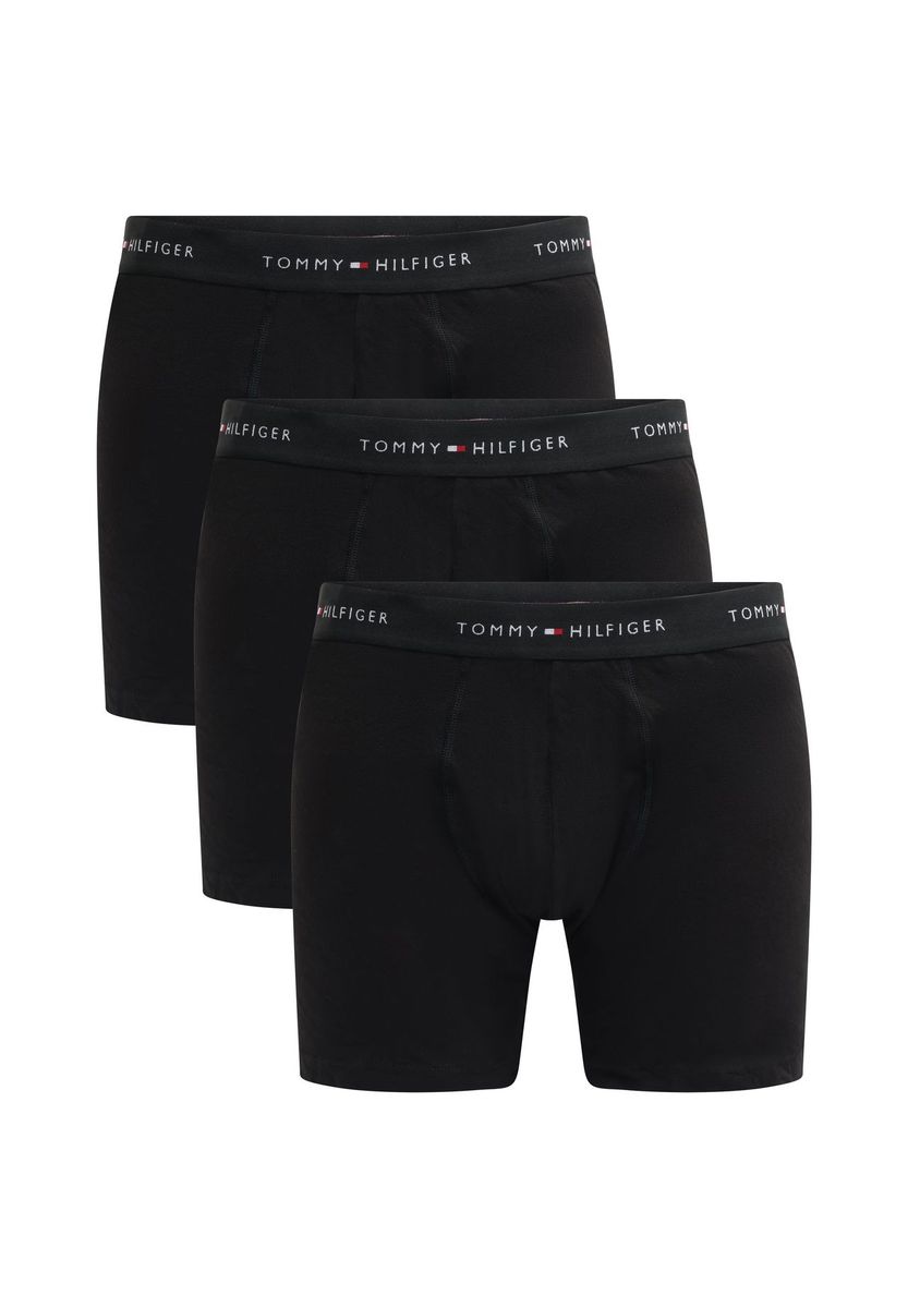 Schwarze Herren-Boxershorts im Dreierpack