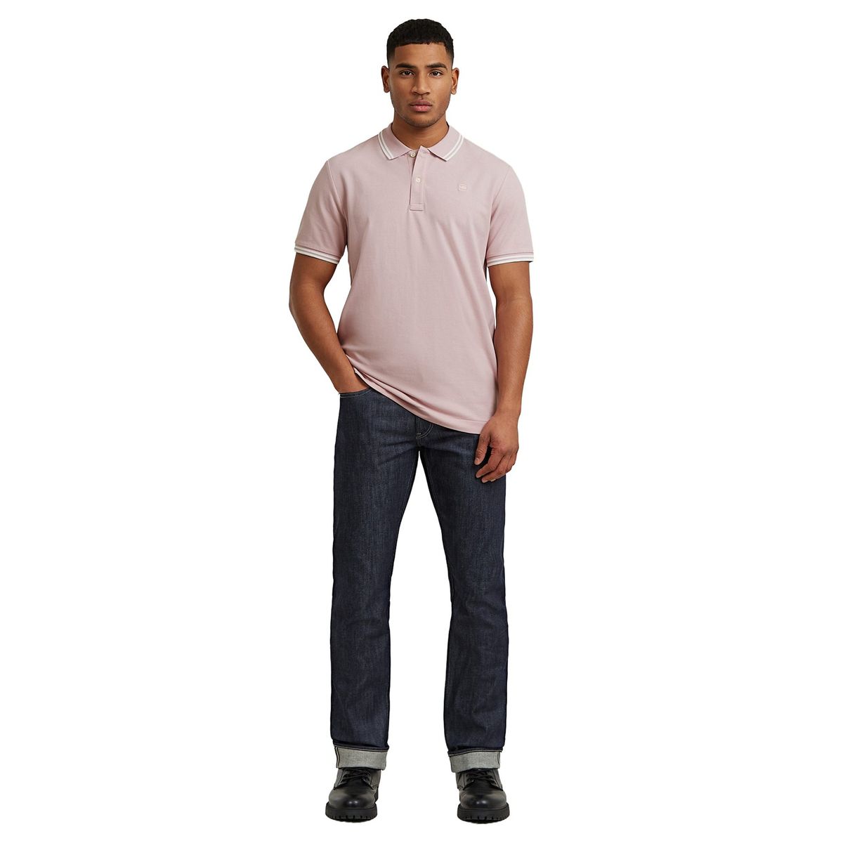 Klassisches Slim Fit Poloshirt