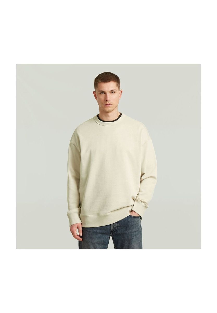Sweatshirt aus Baumwollmischung mit entspannter Passform