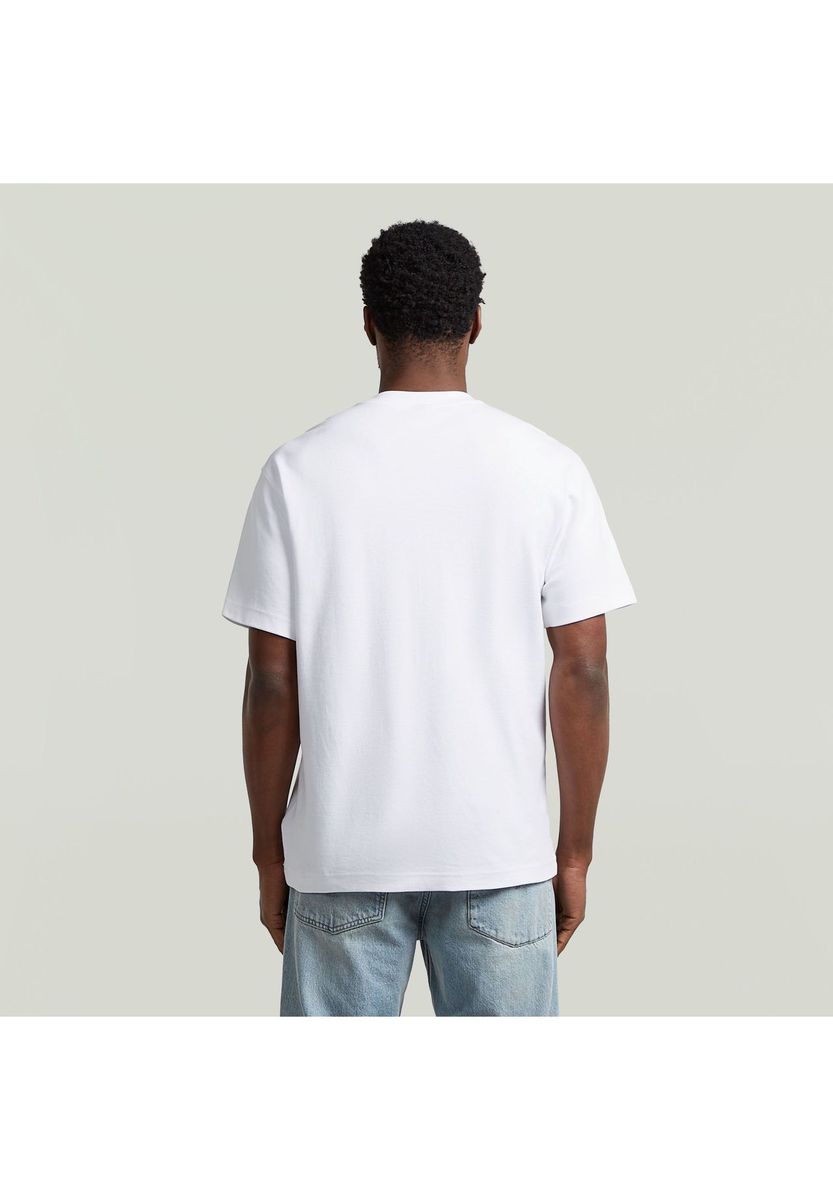 Klassisches T-Shirt aus Baumwolle mit entspannter Passform