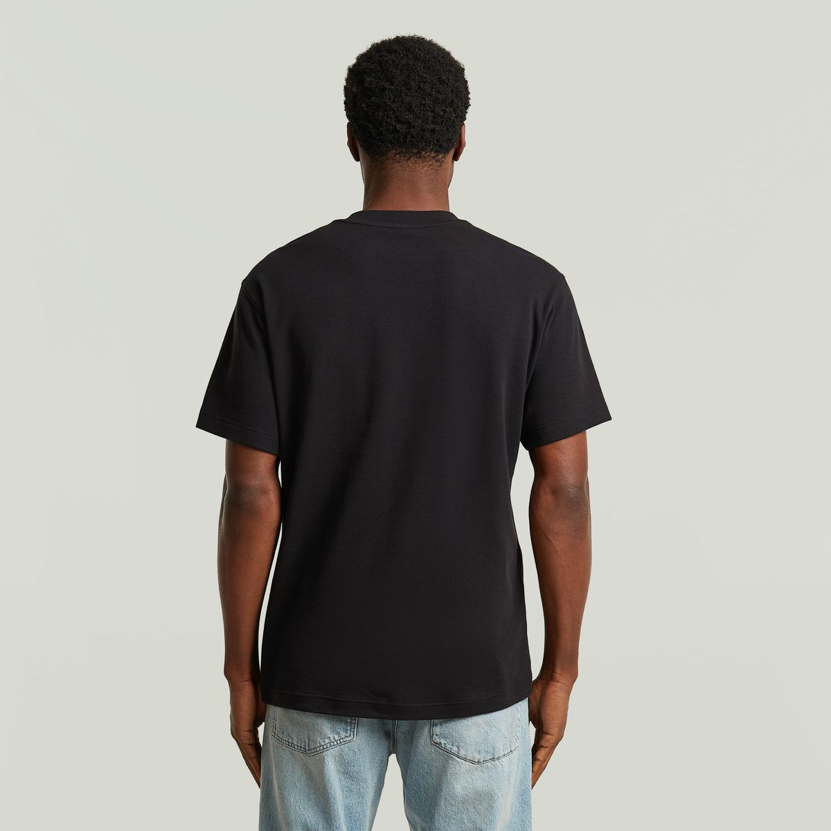Essentielles Baumwoll-T-Shirt mit entspannter Passform