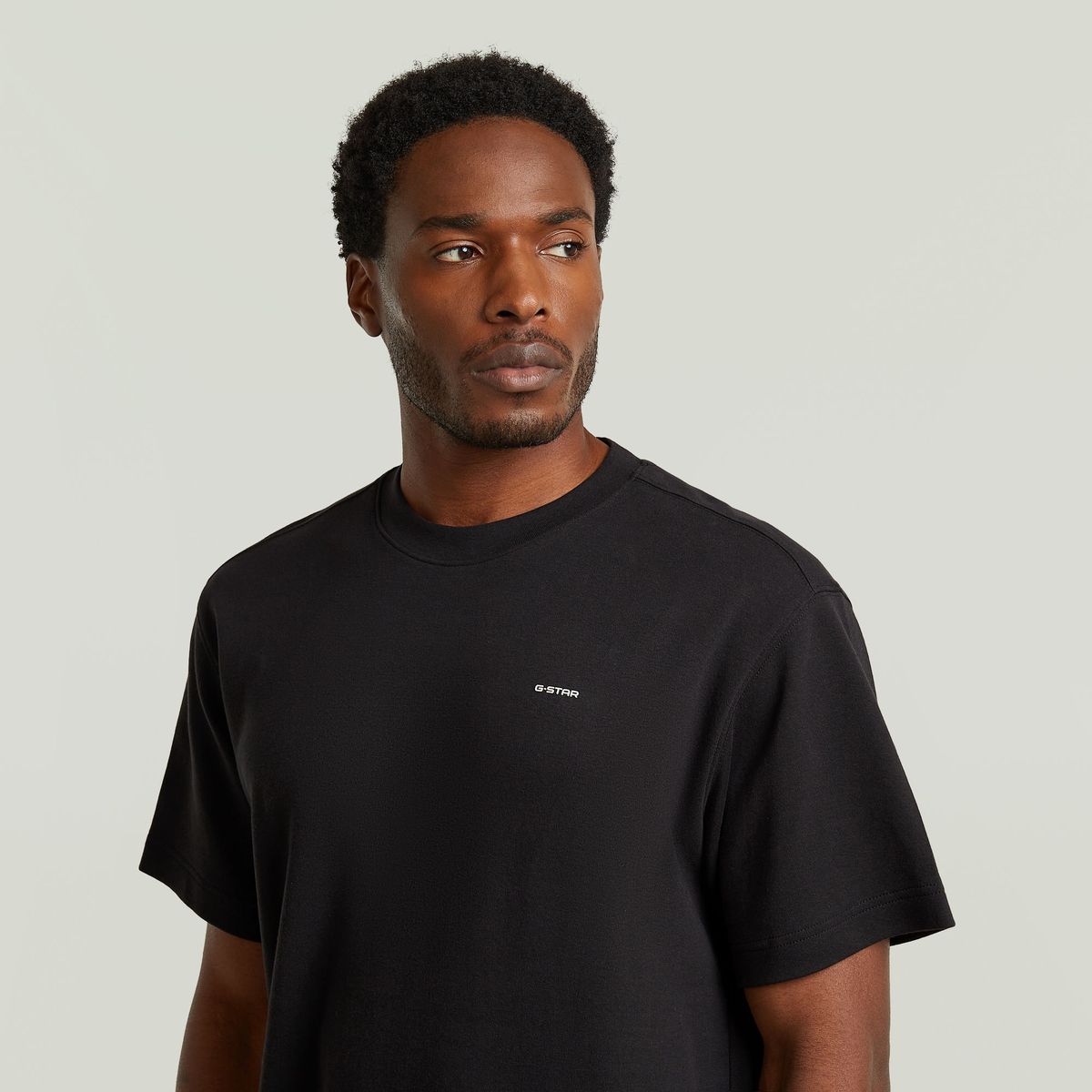 Klassisches T-Shirt mit Rundhalsausschnitt