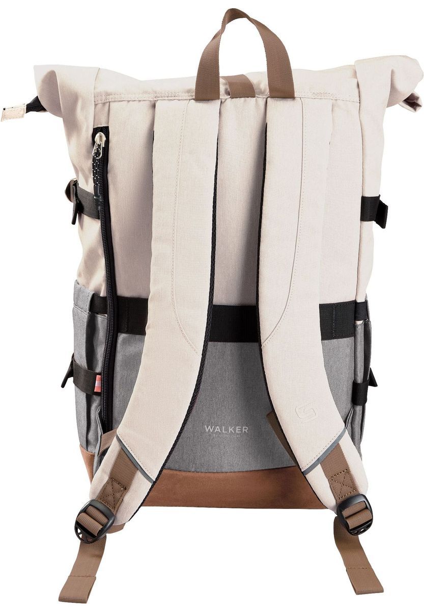 Roll Top Reise Rucksack Laptopfach