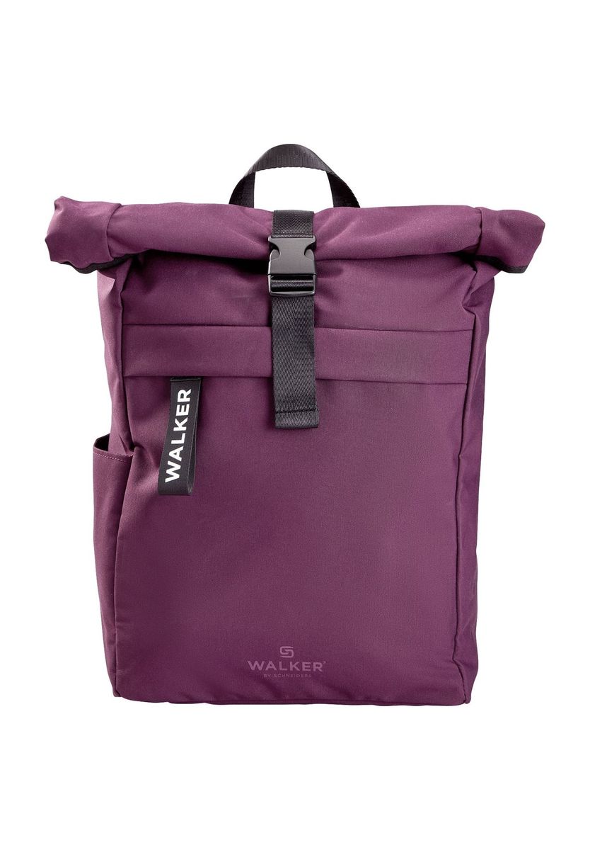 Freizeitrucksack mit Rollverschluss und Laptopfach