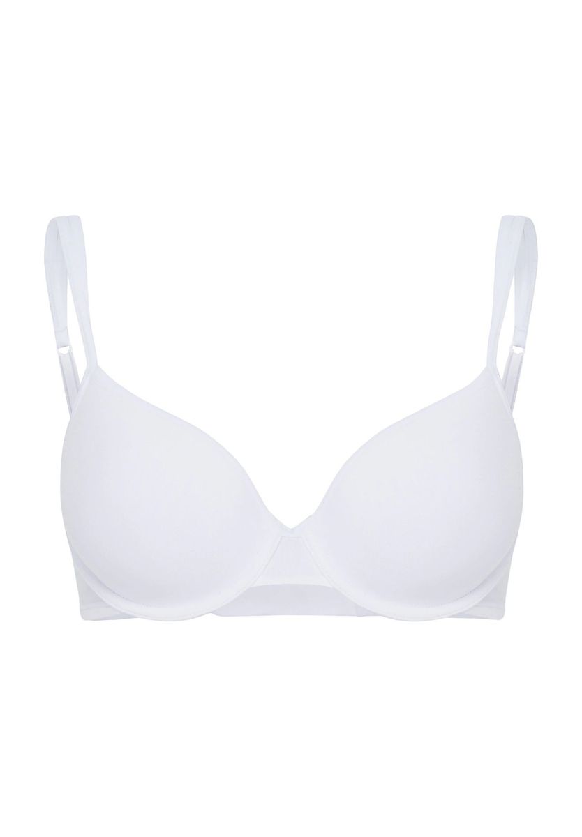 Essentieller Baumwoll-Bügel-BH mit verstellbaren Trägern