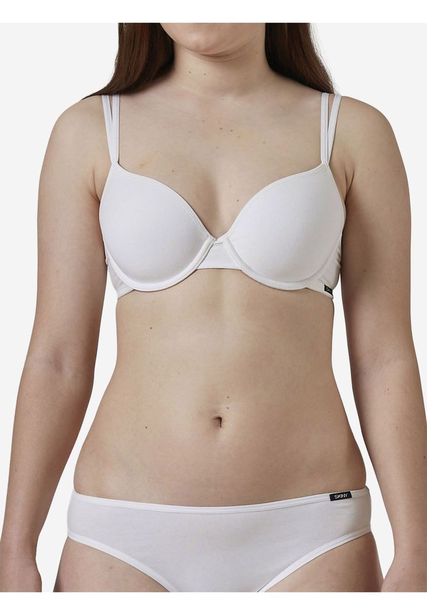 Essentieller Baumwoll-Bügel-BH mit verstellbaren Trägern